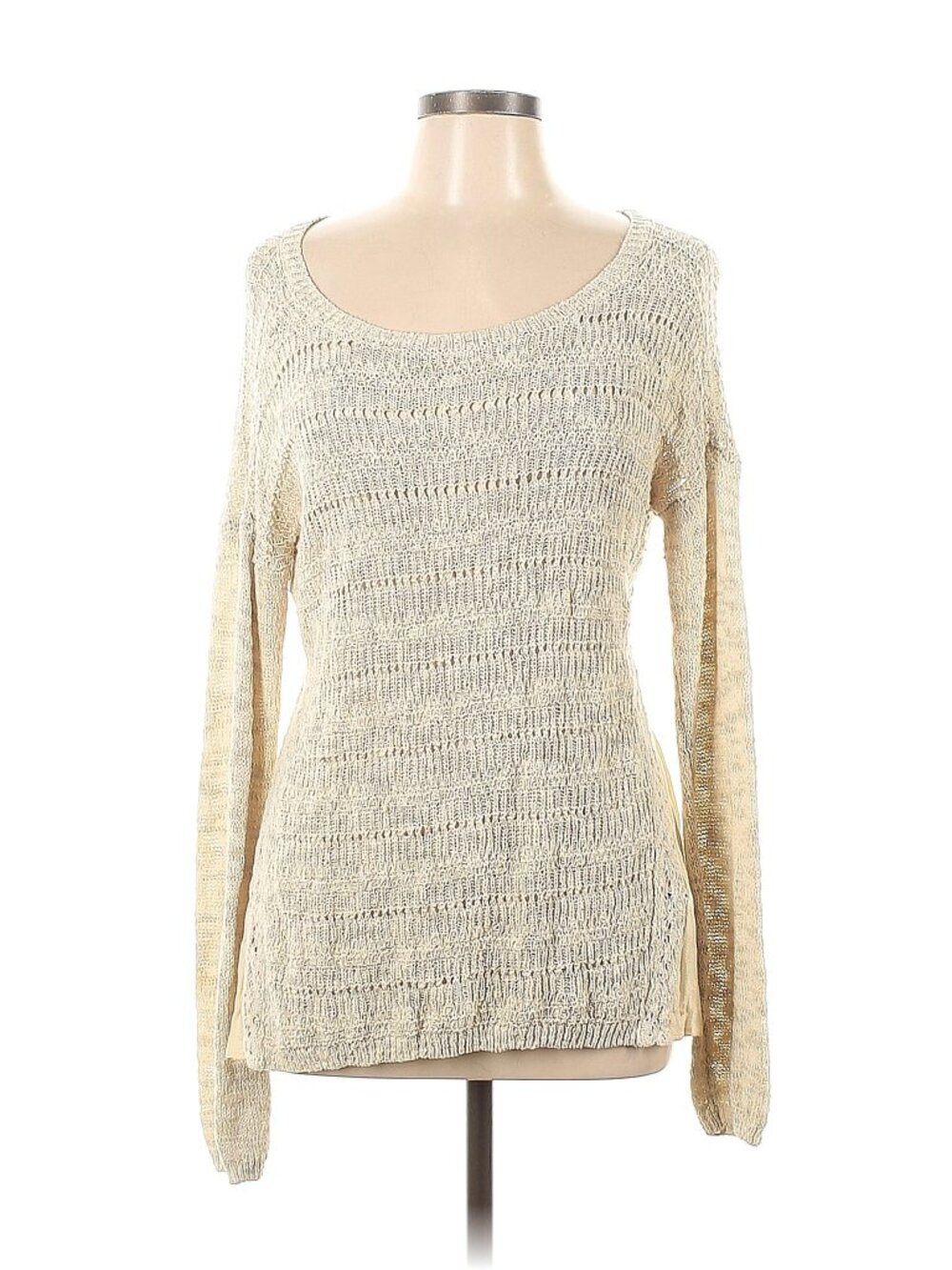 Lucky Brand Light Weave Pullover Cotton Sweater